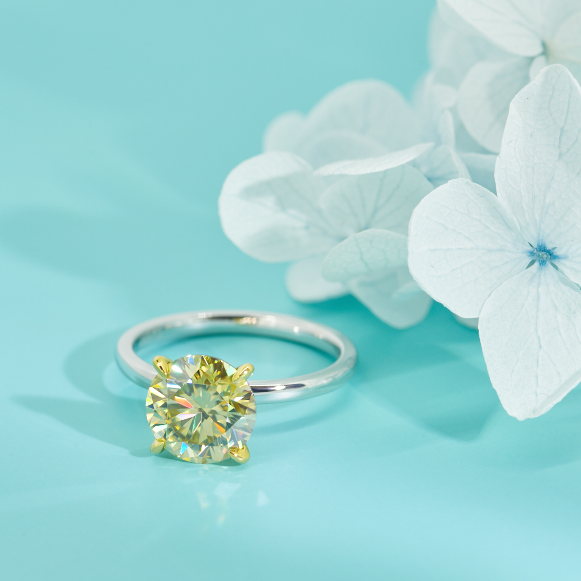 Can I get married with Mosangshi diamond ring? GIGAJEWE Diamond wedding ring