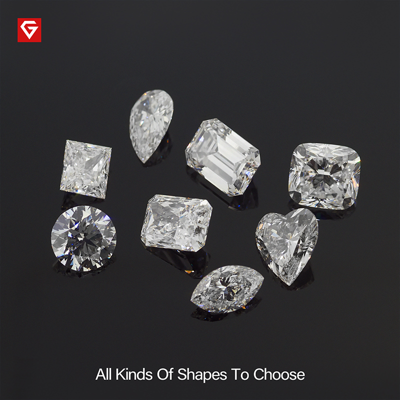 GIGAJEWE 1-3ct Pear cut Loose Diamond CVD Carbon Material White color polished diamonds lab grown IGI Certificate