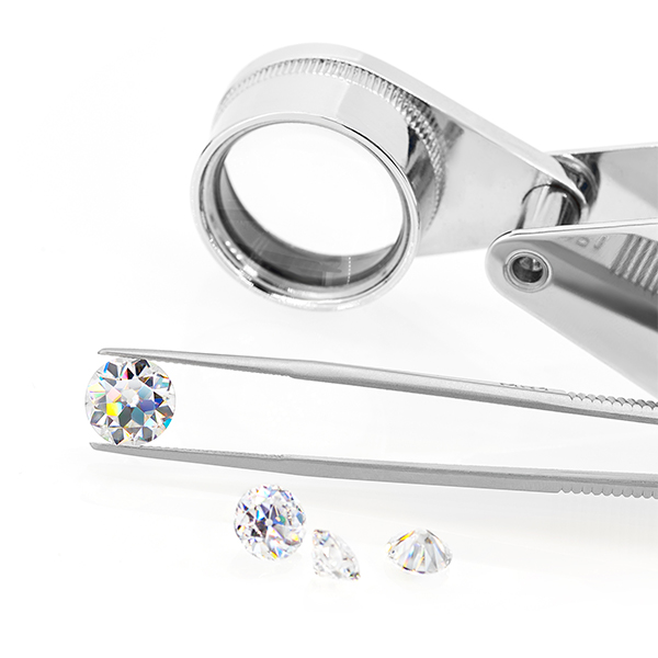 GIGAJEWE Hand-Cutting Old European Cut Round White D VVS1 Moissanite Loose Diamond Test Passed Gemstone For Jewelry Making