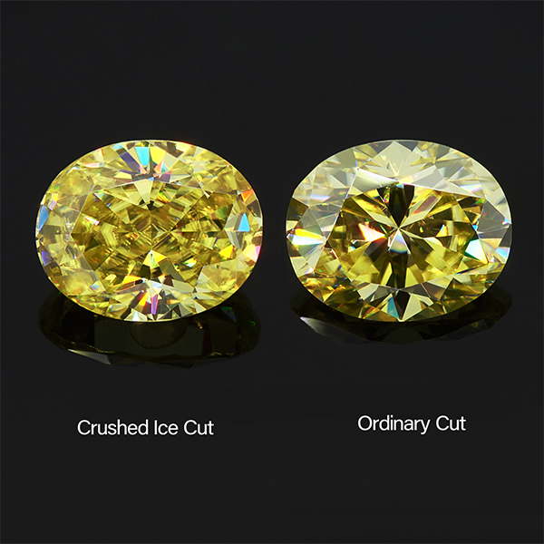 GIGAJEWE Natural Fancy Yellow Moissanite Stone Loose Gemstone Vivid Yellow Oval Cut Synthetic Diamond Loose Gemstones Christmas Gifts
