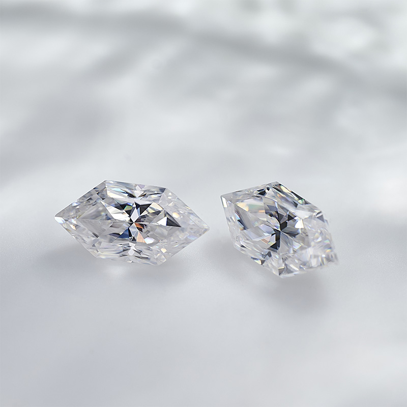 GIGAJEWE Hand-Cutting Dutch Marquise White D VVS1 Moissanite Premium Gems Loose Diamond Test Passed Gemstone For Jewelry Making