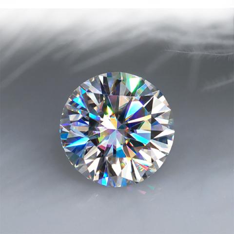 GIGAJEWE Large Size 20ct D Color VVS1 Round Manual Cutting Moissanite Lab Diamond Test Passed Gem For Jewelry Making