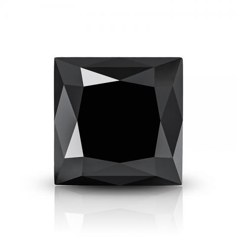 GIGAJEWE Black color VVS Princess Cut Excellent Quality Moissanite Loose Gemstone With Certificate by Excellent Cut For Jewelry Making
