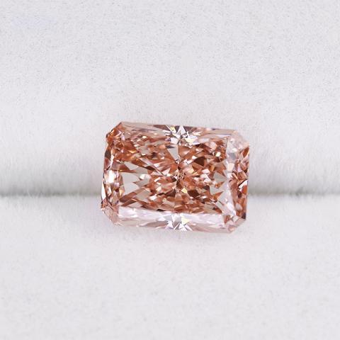GIGAJEWE Radiant Cut 6.18*8.66mm 2.125ct Loose Diamond CVD Pink color polished Diamonds lab grown Diamonds