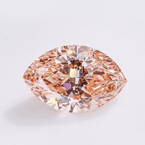 GIGAJEWE Maquise Cut 12.26 X 7.96 X 5.12mm 2.974ct VS2 Loose Diamond CVD Pink color polished Diamonds lab grown Diamonds