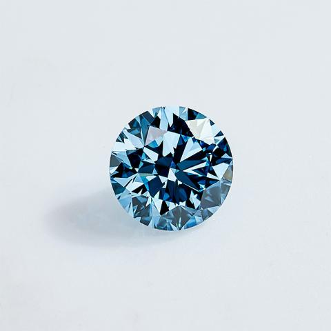 GIGAJEWE CVD lab Grown Diamond 1.192ct VVS1 Round Cut Loose Diamond Blue color polished diamonds